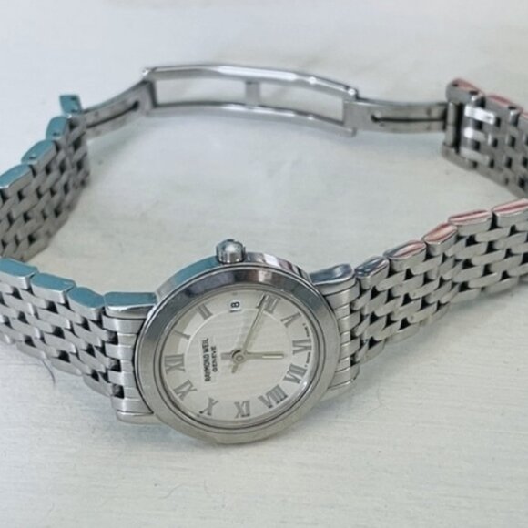 $1195 Raymond Weil Toccata 5393 Stainless Steel Roman Numerals Ladies Watch main image 4